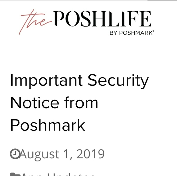 Poshmark Data Breach - Picture 1 of 3